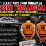 PLT SEKRETARIS DPRD MINAHASA RESMI TERSANGKA! DUGAAN KORUPSI PROYEK REHABILITASI GEDUNG SENILAI RP 1,5 MILIAR